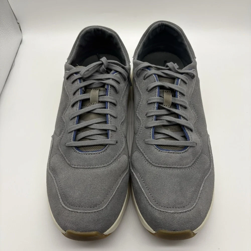 Olukai Men's Koheo Sneakers Suede Charcoal‎ / Charcoal Size 11 Casual Dress NWOB